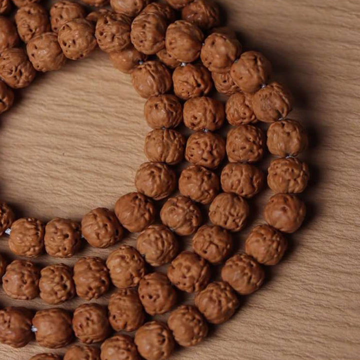 Buddha Stones Tibetan 108 Beads Bodhi Seed Wealth Auspiciousness Mala - image 4