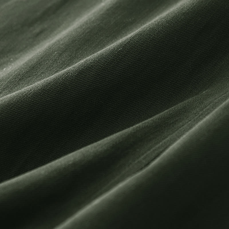 Buddha Stones Women's Plain Cotton Skirt With Pockets - image 1