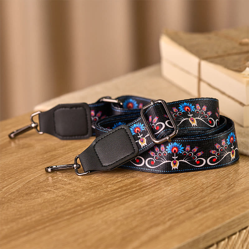 Buddha Stones Bohemian Morning Glory Flower Adjustable Handbags Crossbody Shoulder Bag Straps Replacement - image 3