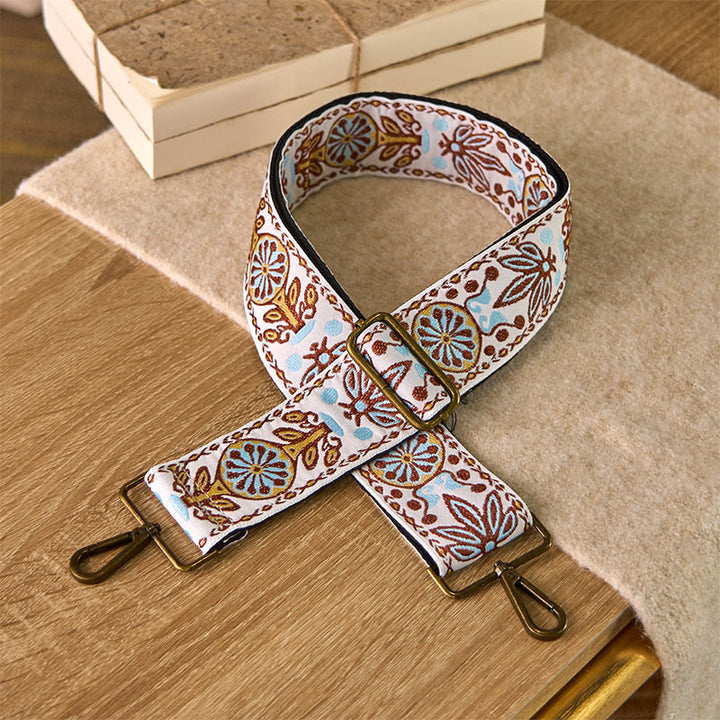 Buddha Stones Boho Maple Leaf Flower Geometric Adjustable Handbags Crossbody Shoulder Bag Straps Replacement - image 3