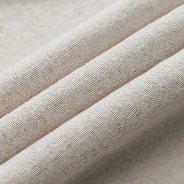 Buddha Stones Summer Plain Drawstring Design Linen Cotton Men's 7-8 Length Pants With Pockets - image 10