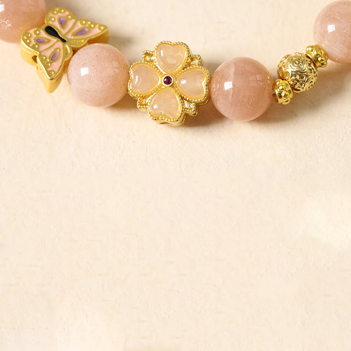 Buddha Stones Year Of The Horse South Red Agate Sun Stone Tourmaline Success Bracelet - image 15