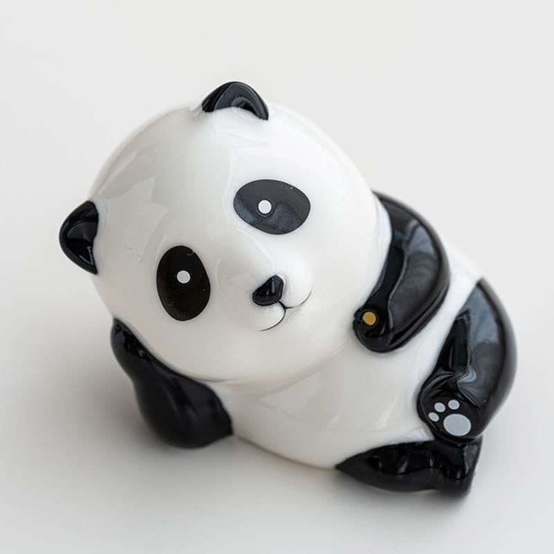 Buddha Stones Panda Shape Home Decoration Incense Burner - image 1