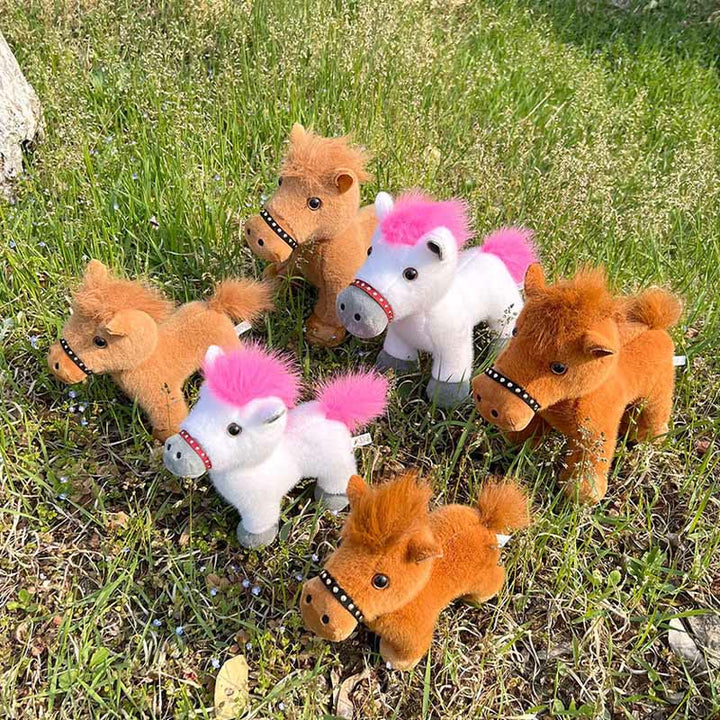 Buddha Stones Year Of The Horse Plush Cute Horse Doll Prosperity Energy Home Decoration - image 18