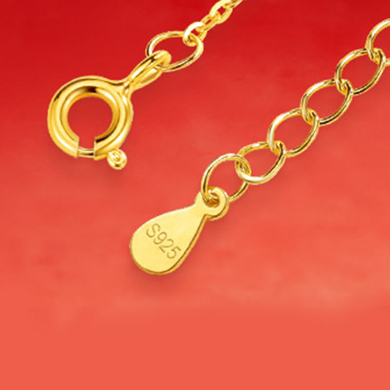 Buddha Stones Year Of The Horse Copper Coin 925 Sterling Silver Red Agate Blessing Necklace Pendants - image 7