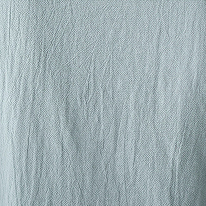 Buddha Stones Women's Spring Embroidered Flower Pattern Stand Collar Long Sleeve Cotton Shirt - image 15