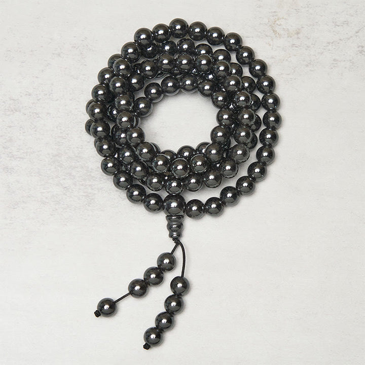 Buddha Stones 108 Beads Terahertz Focus Clarity Mala - image 1