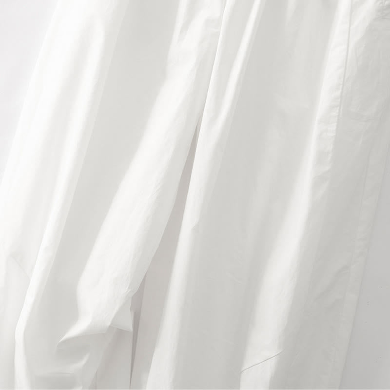 Buddha Stones Plain High Waist Pleats Design Women's Harem Pants With Pockets - image 14