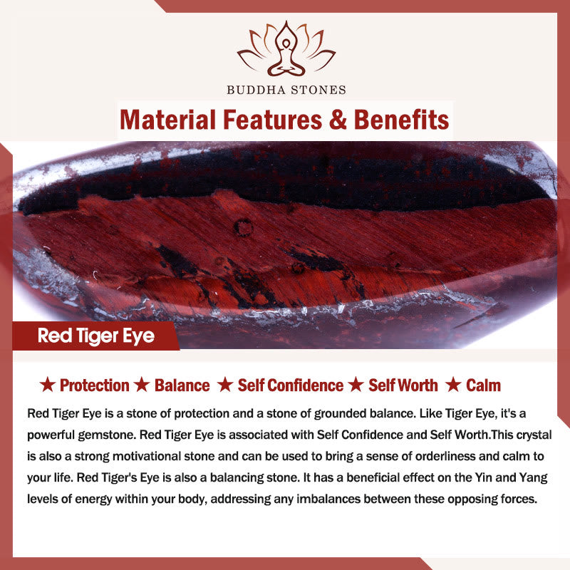 Buddha Stones Tiger Eye Various Natural Stone Beads Protection Bracelet - image 16