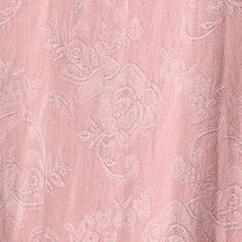 Buddha Stones Fall Floral Print Frog-Button Stand Collar Long Sleeve Women's Cotton Shirt - image 12