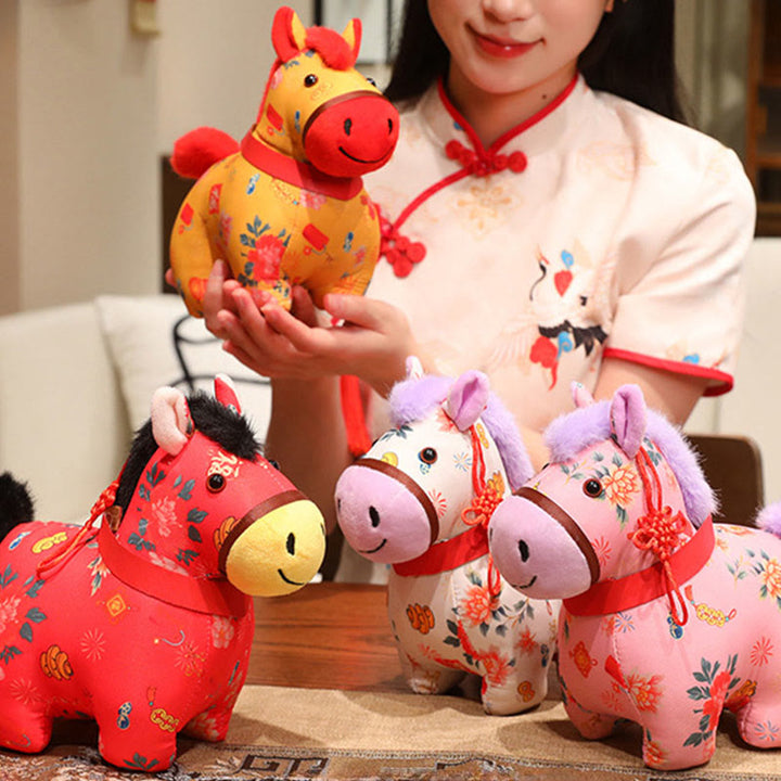 Buddha Stones Year Of The Horse Red String Chinese Knotting Hanging Decoration - image 19