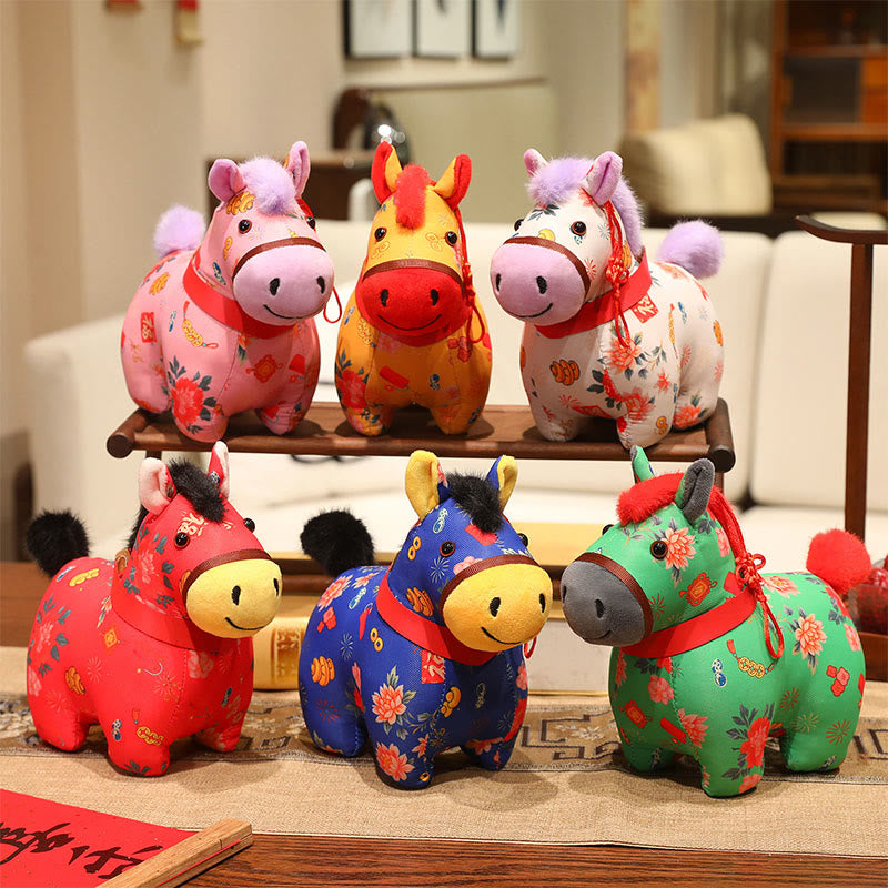 Buddha Stones Year Of The Horse Red String Chinese Knotting Hanging Decoration - image 23