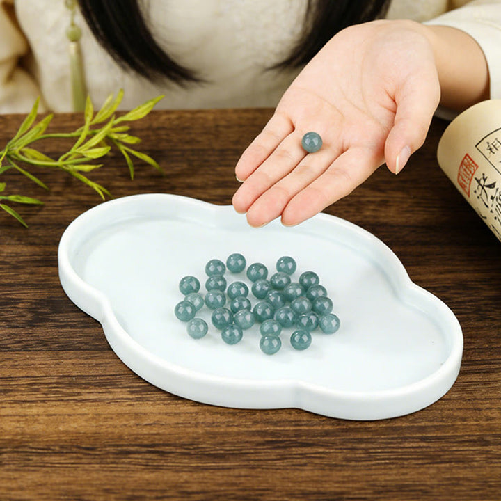 Buddha Stones Year Of The Horse Jade Prosperity Abundance Bracelet - image 10