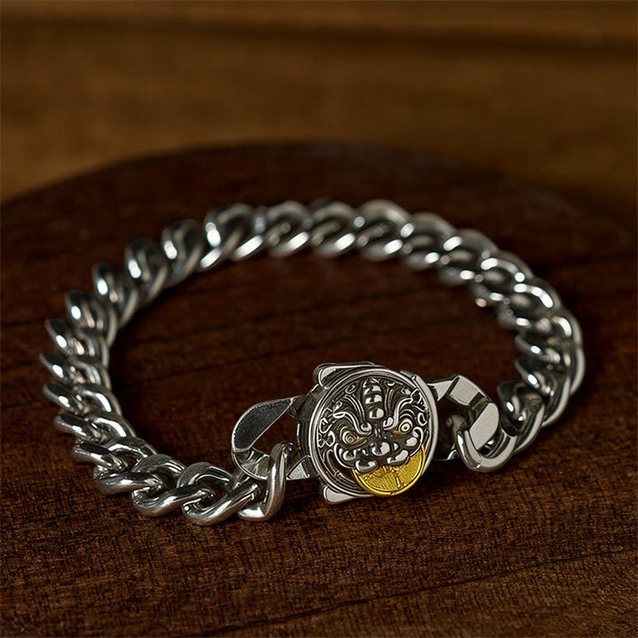 Buddha Stones Copper PiXiu Wealth Luck Bracelet - image 1