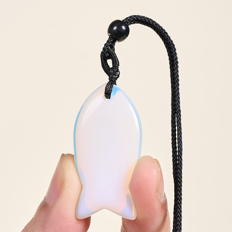 Buddha Stones Koi Fish Pink Crystal Indian Agate Amethyst Topaz Red Jasper Success Warmth Necklace Pendant - image 56