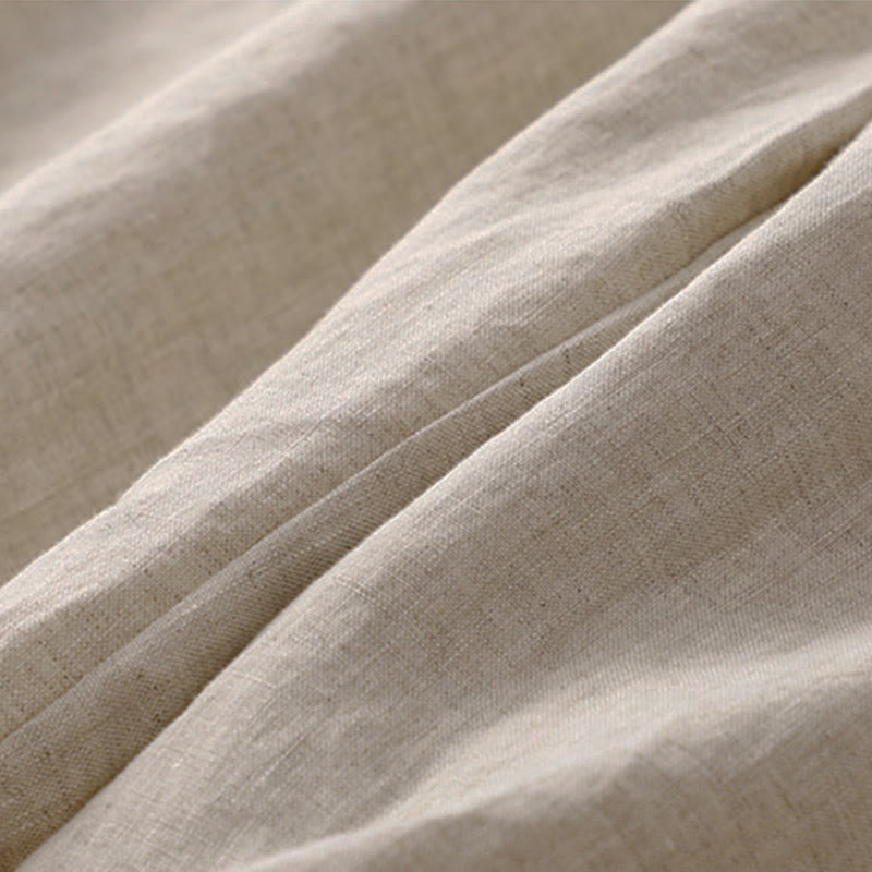 Buddha Stones Commute Color Blocking Design Women's Harem 7-8 Length Pants With Pockets - image 4