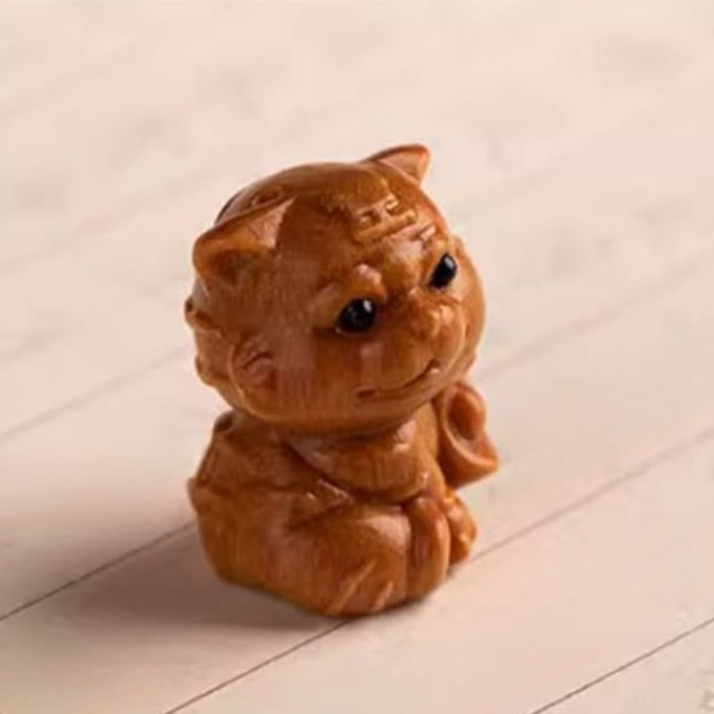 Buddha Stones Year Of The Horse Red Sandalwood Star Moon Bodhi Seed Blessing Key Chain - image 14