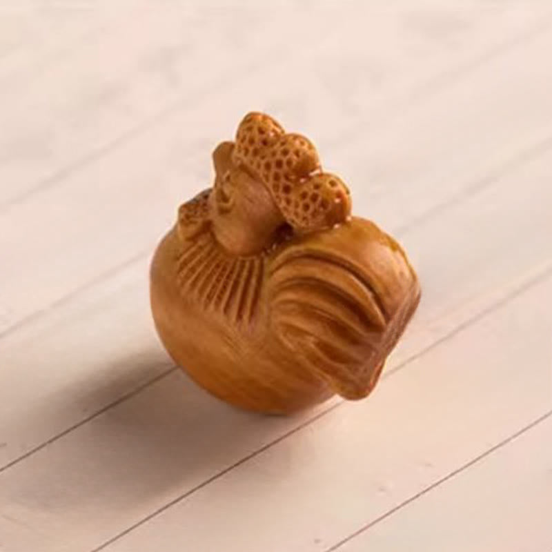 Buddha Stones Year Of The Horse Red Sandalwood Star Moon Bodhi Seed Blessing Key Chain - image 40