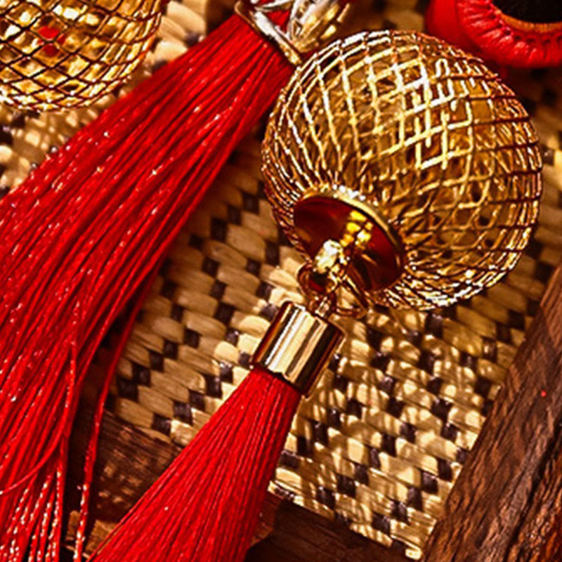 Buddha Stones Year Of The Horse Fu Character Embroidery Red String Luck Hanging Decoration - image 12