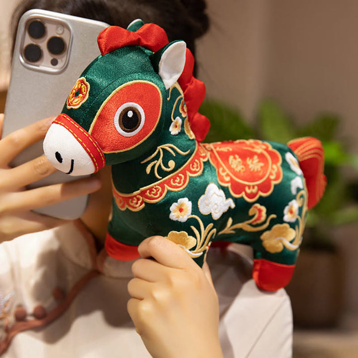 Buddha Stones Year Of The Horse Embroidery Freedom Home Decoration - image 4