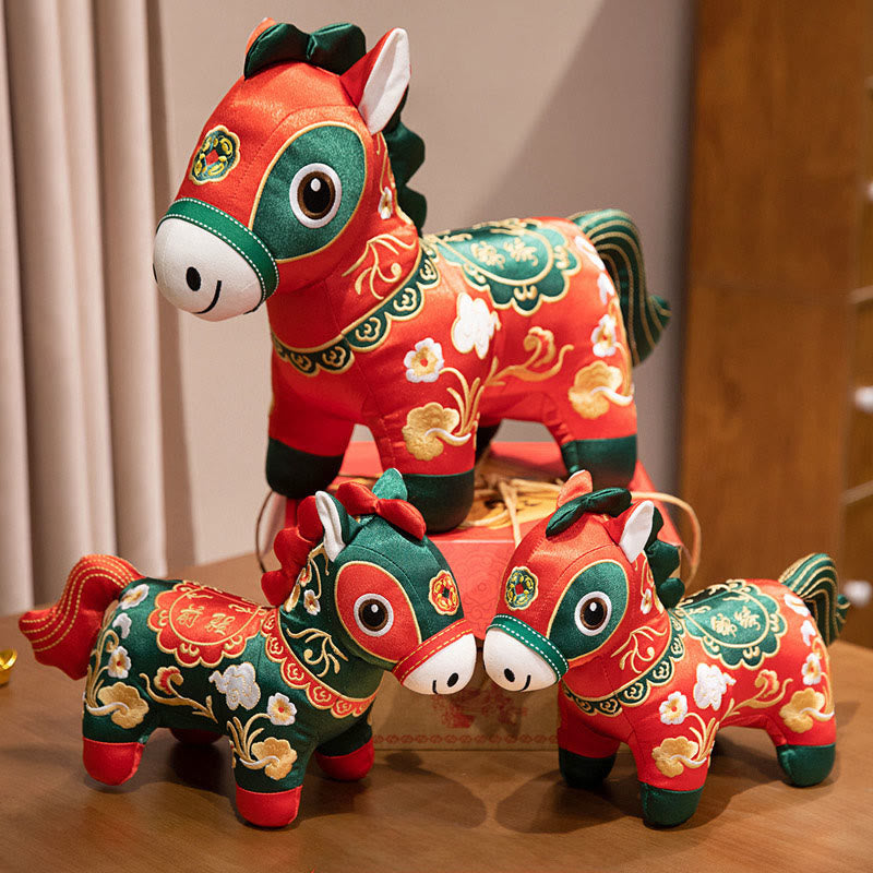 Buddha Stones Year Of The Horse Embroidery Freedom Home Decoration - image 14