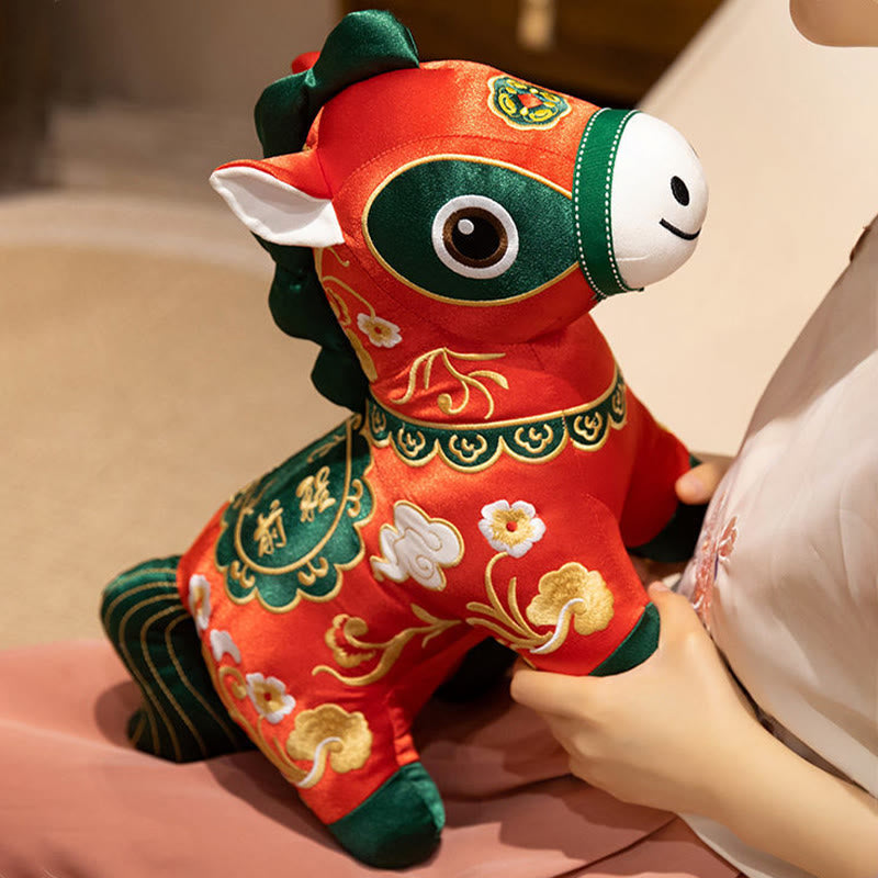 Buddha Stones Year Of The Horse Embroidery Freedom Home Decoration - image 3