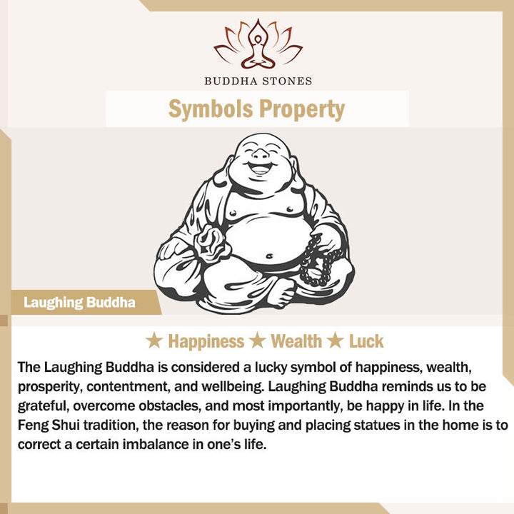 Buddha Stones Jade Laughing Buddha Prosperity Luck Necklace Pendant - image 6
