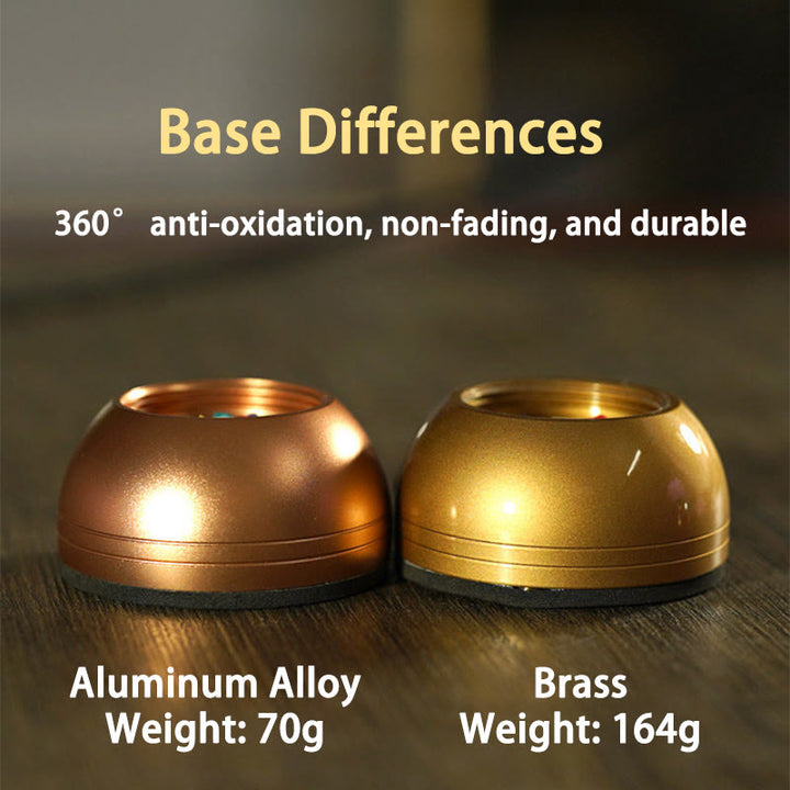 Buddha Stones Lotus Copper Brass New Beginning Home Decoration - image 26