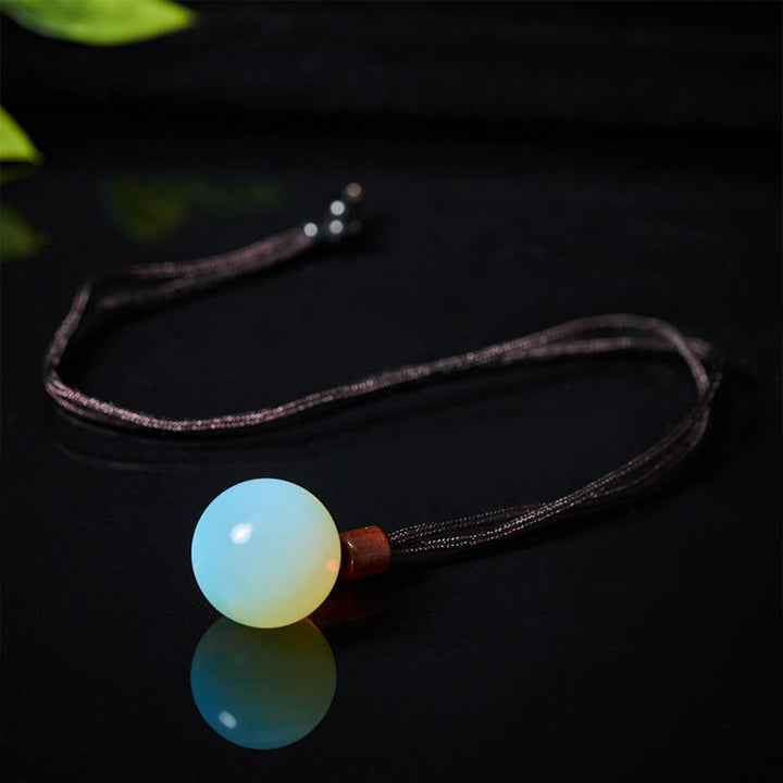 Buddha Stones White Crystal Pink Crystal Tiger Eye Smoky Quartz Protection Necklace Pendant - image 11