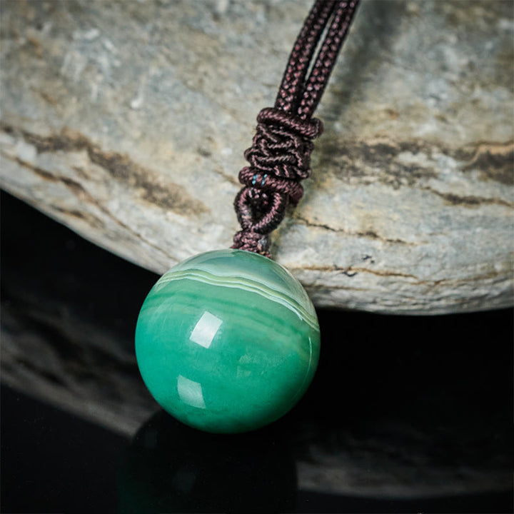 Buddha Stones Amethyst Yellow Agate Various Agate Pink Crystal Lazurite Lapis Lazuli Balance Necklace Pendant - image 8