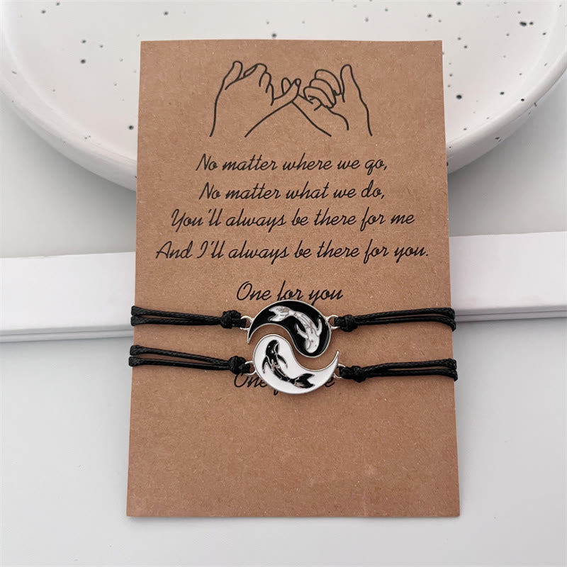 Buddha Stones 2pcs Yin Yang Hematite Couple Bracelet - Yin Yang (KOI FISH EDITION WITH CARD) - image 14