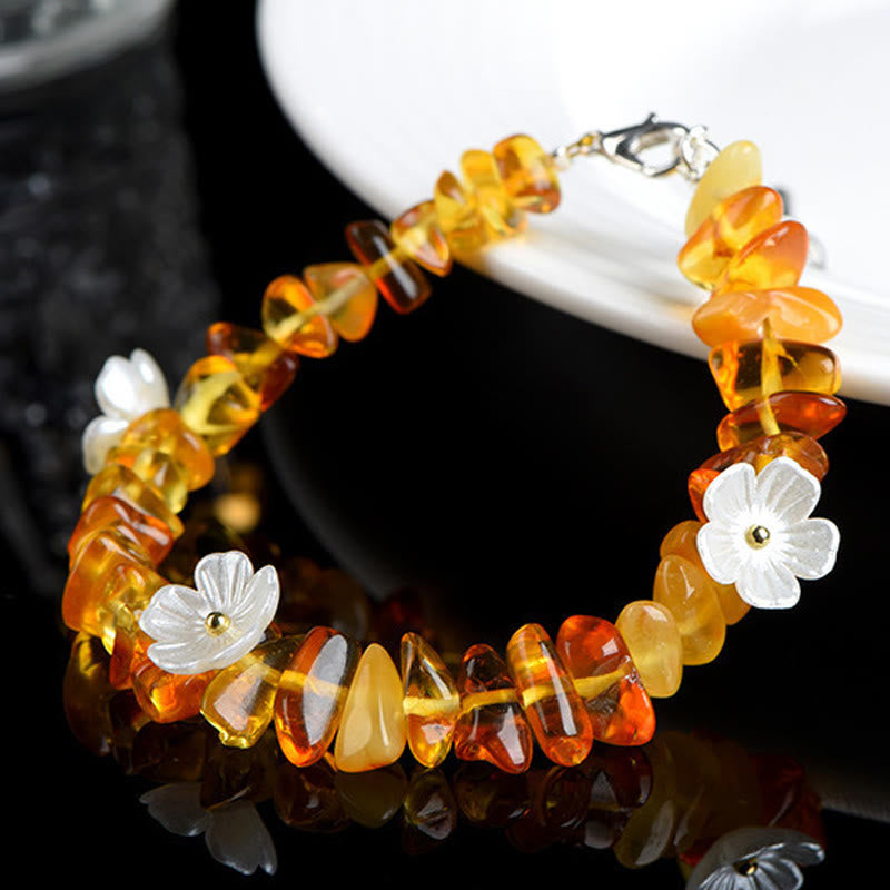 Buddha Stones Natural Aquamarine Peridot Strawberry Quartz Various Crystals Serenity Bracelet - image 26