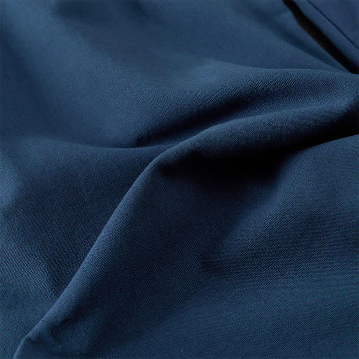 Buddha Stones Summer Lace-trimmed Hem Solid Color Women's Tapered Pants With Pockets - image 43