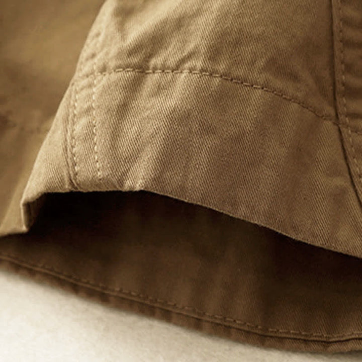 Buddha Stones Summer Cotton Elastic Waist Women's Half Pants With Pockets - image 7