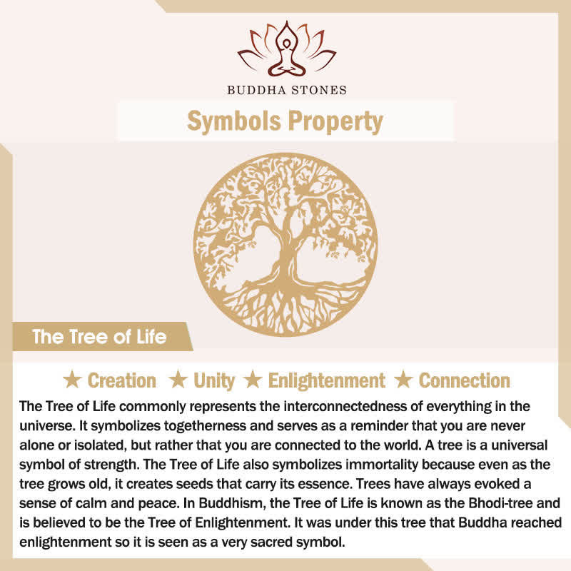 Buddha Stones Red Copper Tree of Life Unity Engraved Cuff Bracelet - image 4