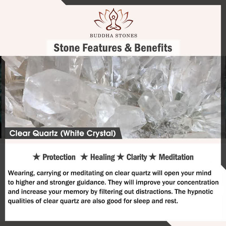 Buddha Stones Natural Rose Quartz Green Aventurine Round Crystal Healing Necklace - image 15