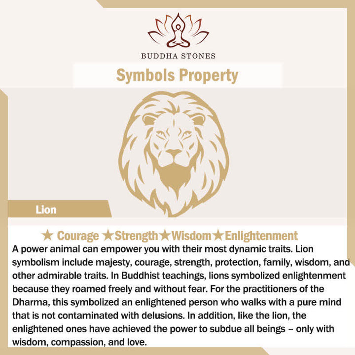 Buddha Stones Natural Tiger Eye Antique Silver Lion Confidence Bead Bracelet - image 7