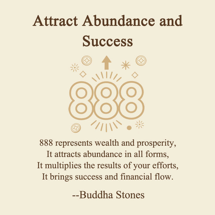 Buddha Stones "Attract Abundance and Success" 888 Angel Number Natural Yellow Aventurine Key Chain Hanging Decoration Includes Gift Message Card - image 2