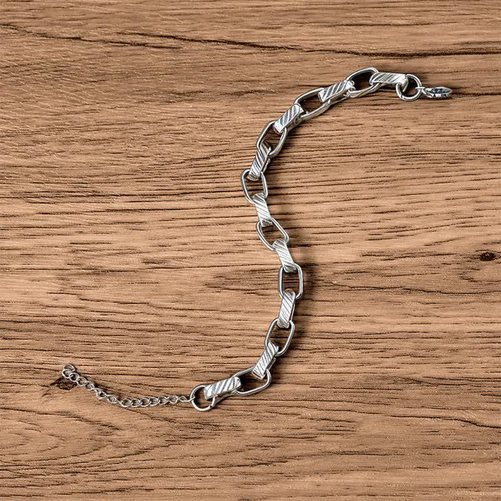 Buddha Stones Chain Chunky Braided Strengthen Cuban Bracelet - image 4