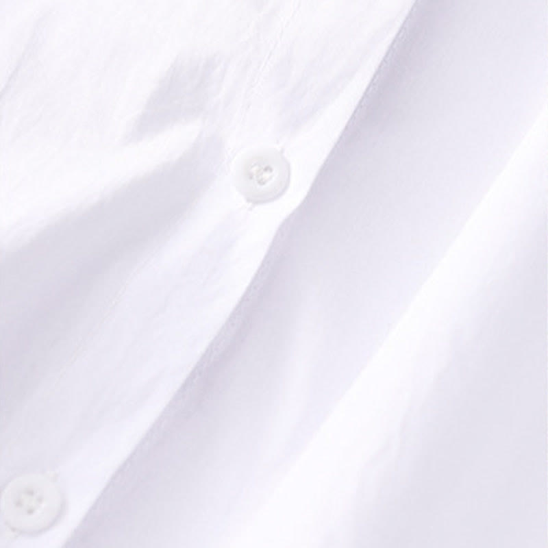 Buddha Stones Spring Summer Boho Embroidery Floral Women's Short Sleeve Shirt - image 13