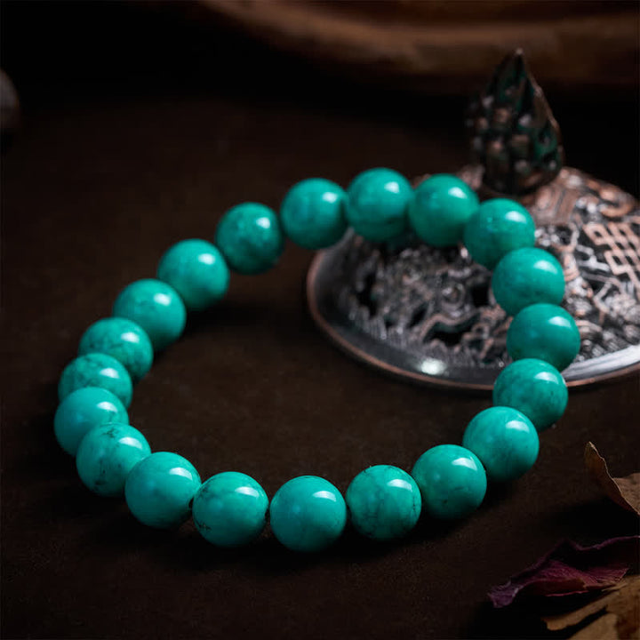 Buddha Stones Tibetan Turquoise Protection Bracelet - image 10