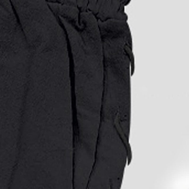 Buddha Stones Summer Casual Drawstring Side Slit Solid Men's Straight Leg Pants With Pockets - image 13