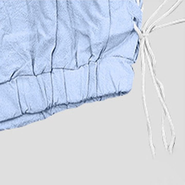 Buddha Stones Summer Casual Drawstring Side Slit Solid Men's Straight Leg Pants With Pockets - image 21