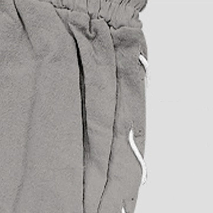 Buddha Stones Summer Casual Drawstring Side Slit Solid Bermuda Shorts Men's Straight Leg Pants With Pockets - image 40