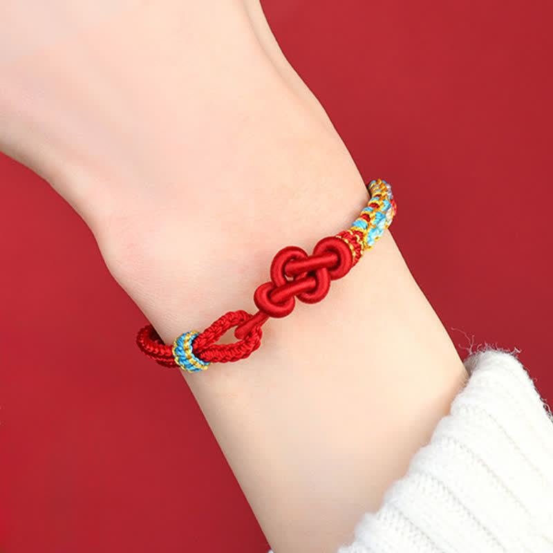 Buddha Stones Hand-Woven Red String Chinese Knotting Luck Bracelet - image 10