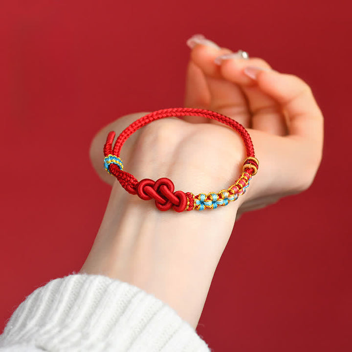 Buddha Stones Hand-Woven Red String Chinese Knotting Luck Bracelet - image 11