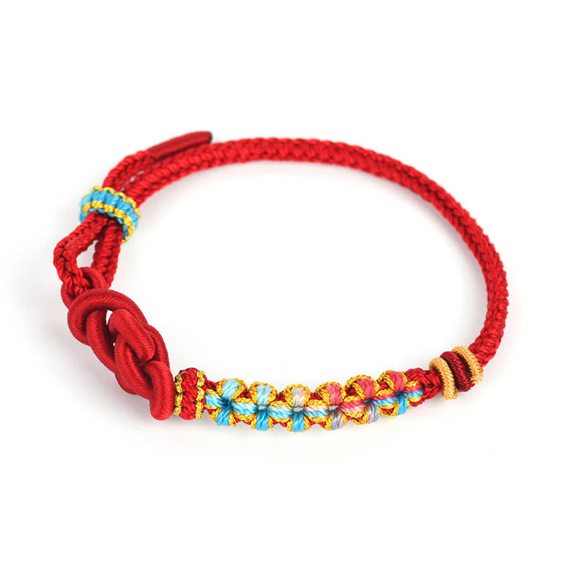 Buddha Stones Hand-Woven Red String Chinese Knotting Luck Bracelet - image 4