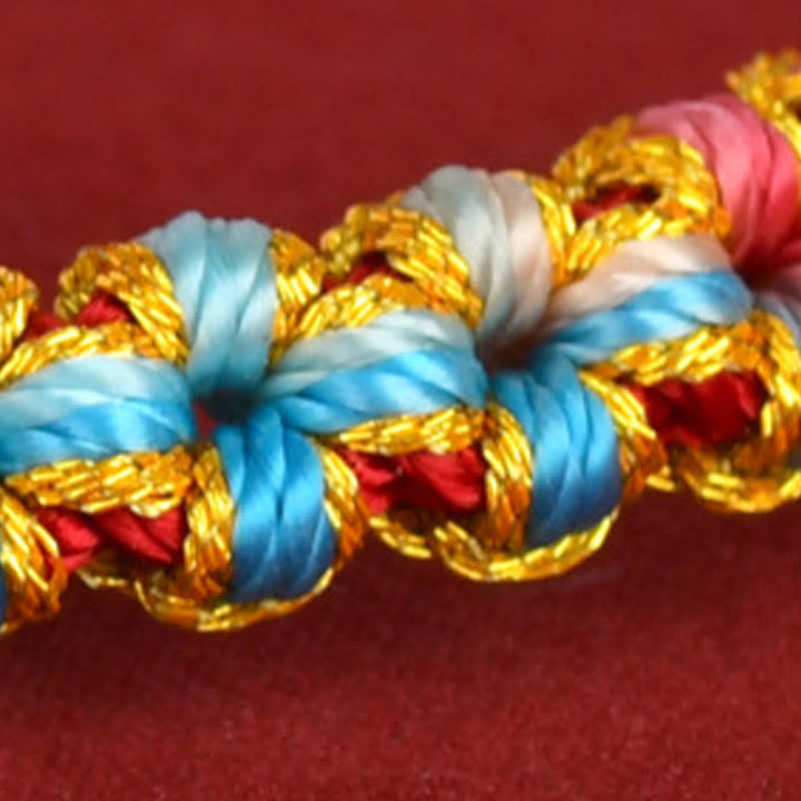 Buddha Stones Hand-Woven Red String Chinese Knotting Luck Bracelet - image 9