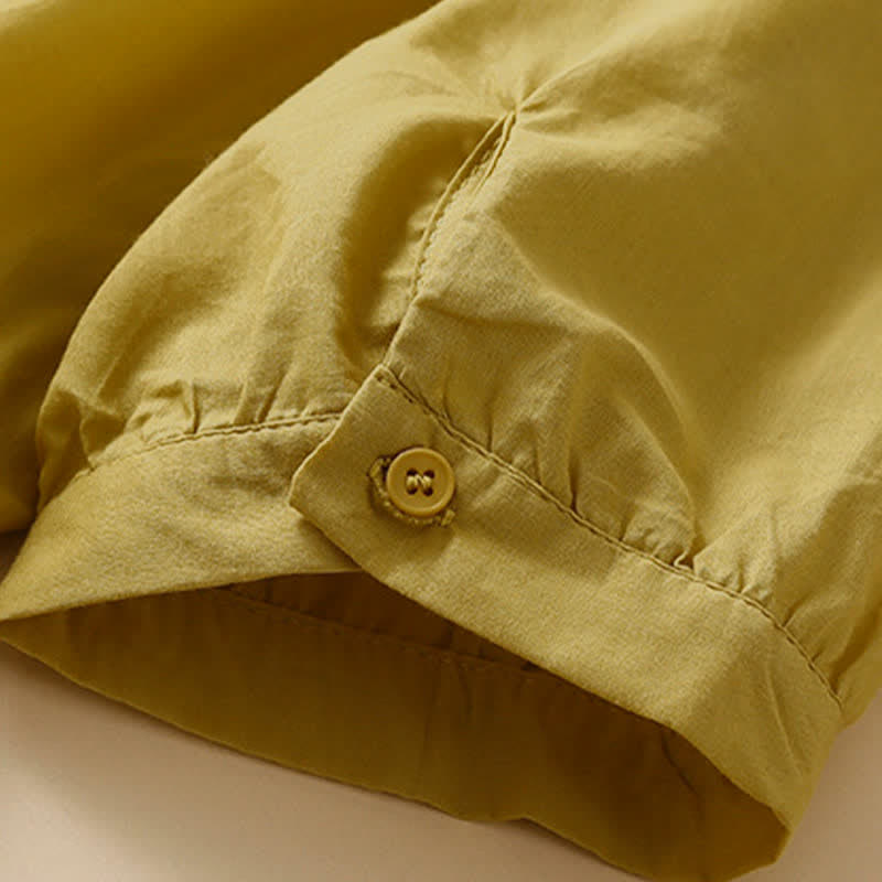 Buddha Stones Summer Casual Crew Neck Embroidery Flower Women's Short Sleeve T-Shirts - image 10