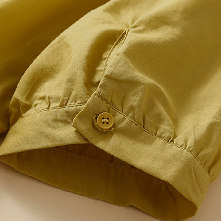 Buddha Stones Summer Casual Crew Neck Embroidery Flower Women's Short Sleeve T-Shirts - image 10